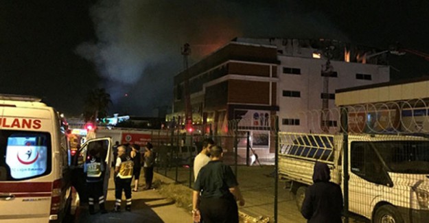 Mersin'de Yangın