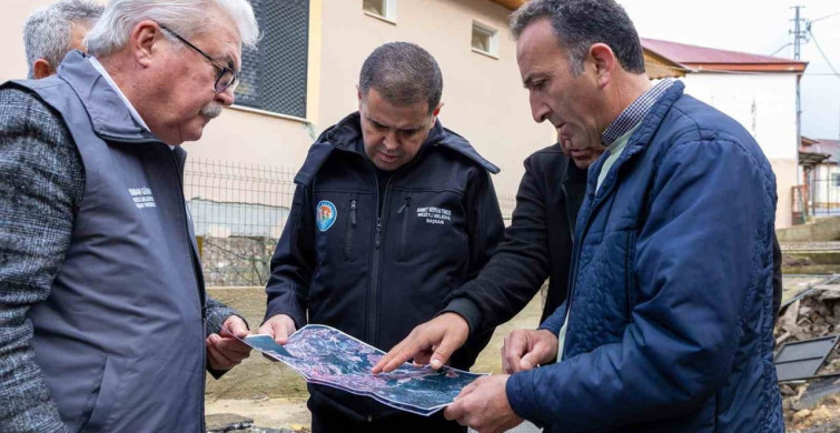 Mersin'deki Fındıkpınarı Heyelanı Havadan Görüntülendi