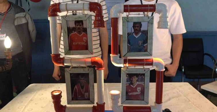Meslek Lisesi Öğrencileri Geri Dönüşümle Sanat Yaratıyor