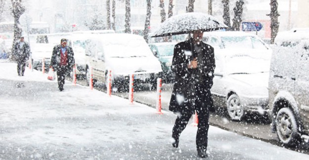 Meteoroloji Uyardı! Kar Kaldığı Yerden Devam
