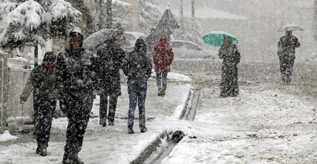 Meteoroloji Uyardı, Kar Fırtınasına Dikkat