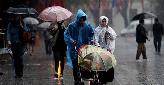 Meteoroloji Uyardı! Sağanak Yağışlar Geliyor !