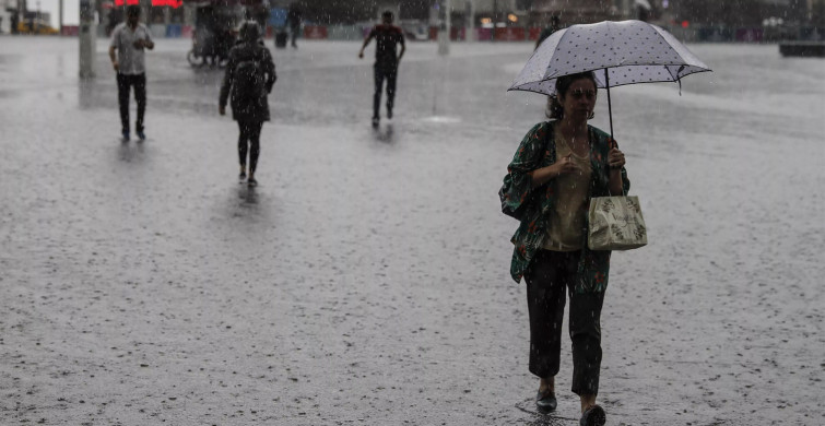 Meteoroloji uyardı: Ülke genelinde kuvvetli sağanak bekleniyor