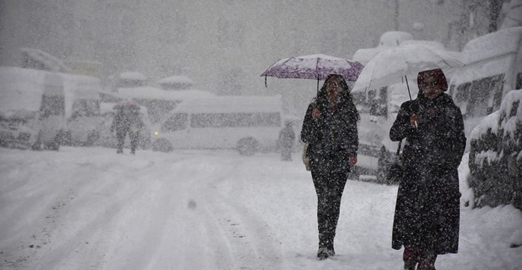 Meteoroloji uyardı: Yer yer kar bekleniyor