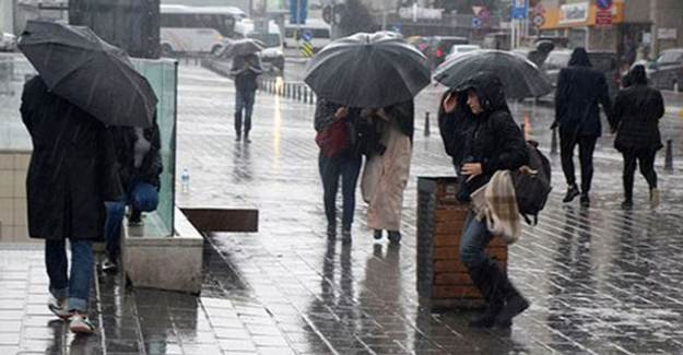 Meteoroloji Uyardı! Yarın Sağanak Yağış Bekleniyor