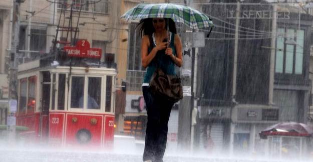 Meteoroloji'den 9 İl İçin Kuvvetli Yağış Uyarısı
