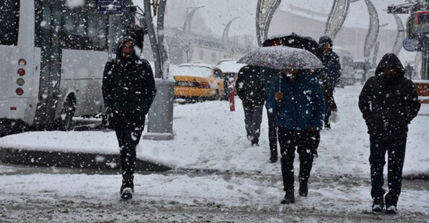 Meteoroloji'den Kuvvetli Kar Yağışı Uyarısı