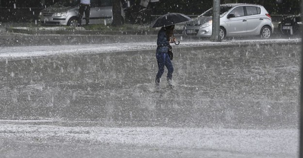 Meteoroloji'den Sağanak Yağış Uyarısı 