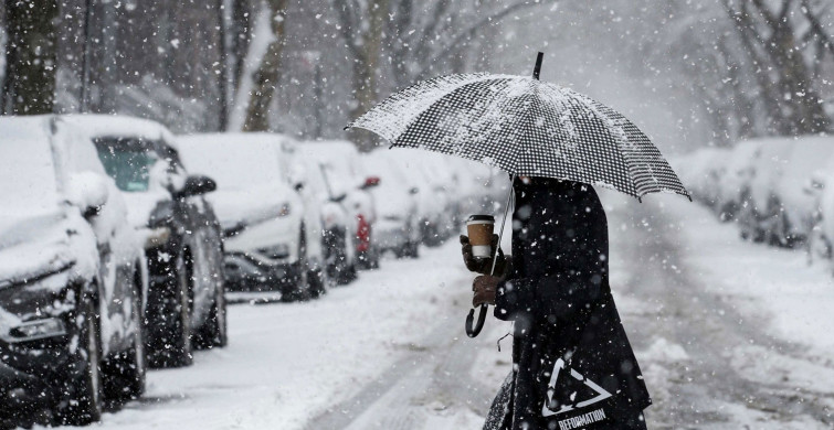Meteorolojiden sarı ve turuncu kodlu uyarı hafta sonu beklenen kar yağışı geliyor!
