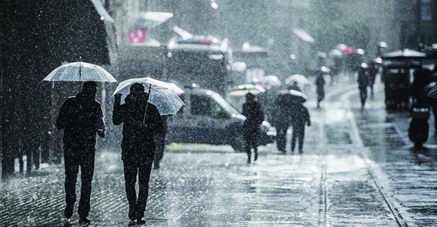 Meteoroloji'den Şiddetli Yağış Uyarısı!