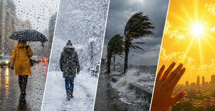 Meteoroloji'den uyarı: Kuvvetli yağış ve fırtına etkili olacak