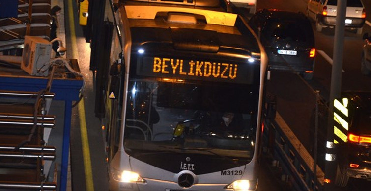 Metrobüs Tabelalarında Değişiklik!