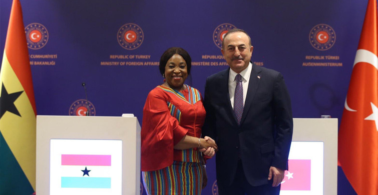 Mevlüt Çavuşoğlu Ganalı Mevkidaşı İle Görüştü