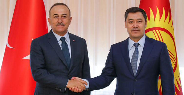 Mevlüt Çavuşoğlu Kırgızistan'da