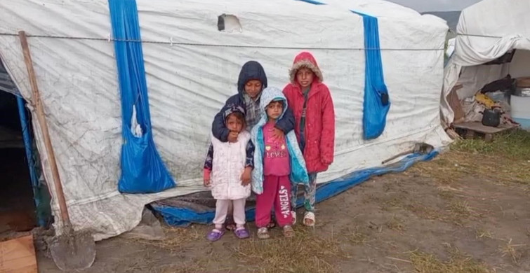 Mevsimlik İşçilerin Çadırları Su Altında Kaldı