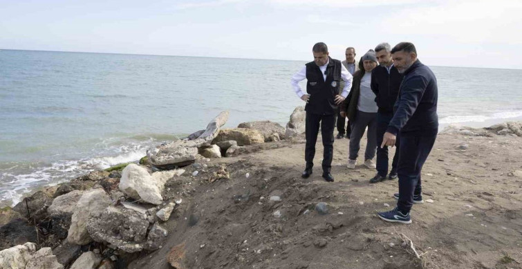 Mezitli Belediyesi'nden Tece Sahiline Modern Proje