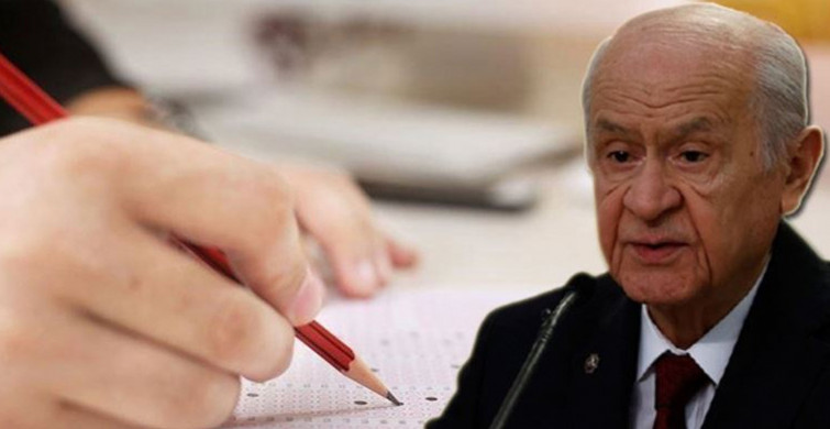 MHP Genel Başkanı Bahçeli, YKS'de Barajın Düşürülmesini İstedi