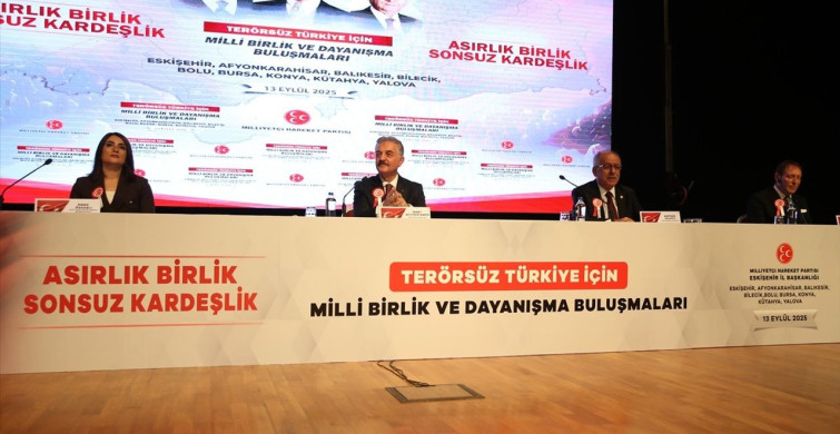 MHP Genel Sekreteri Büyükataman'dan Terörsüz Türkiye Vurgusu