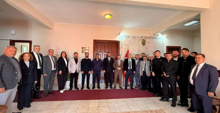 MHP İlçe Başkanı Taşdemir Kaymakam Keklik ile Buluştu
