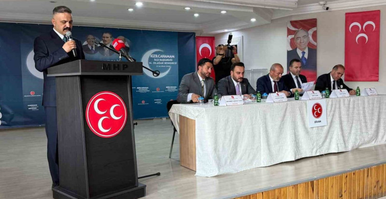 MHP Kızılcahamam ilçe başkanlığının 14. olağan genel kurul toplantısı yapıldı