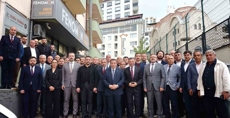 MHP Kütahya Milletvekili Erbaş, Bilecik İl Başkanı Özkan’ı Ziyaret Etti