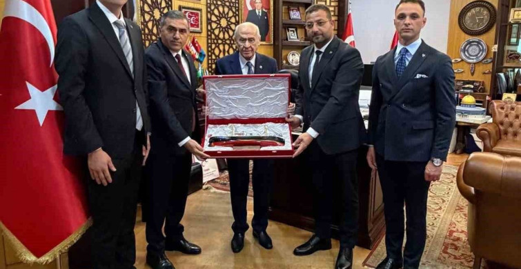 MHP Samsun Heyeti Devlet Bahçeli ile Görüştü