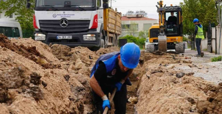 Milas'ta Su İsale Hatları Yenileniyor