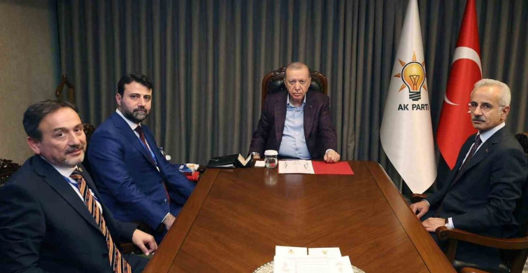 Milletvekilleri şahin ve keskinkılıç, cumhurbaşkanı erdoğan ile karabük'ü görüştü