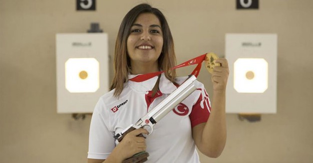 Milli Atıcı Şevval İlayda Tarhan'dan Altın Madalya