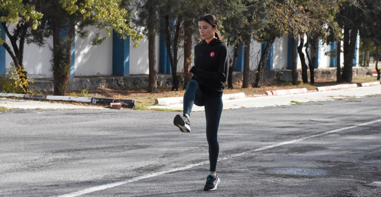 Milli Atlet İnci Kalkan Yeni Hedeflerine Koşuyor
