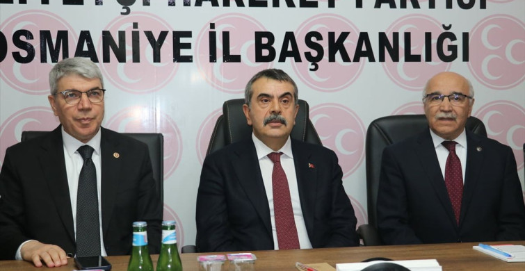 Milli Eğitim Bakanı Tekin: Cumhur İttifakı Türkiye'nin Tek Çözüm Seçeneği