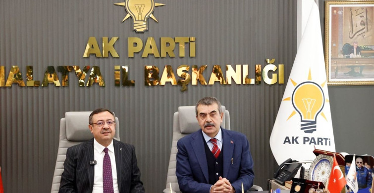 Milli Eğitim Bakanı Tekin Malatya'da Açıklamalarda Bulundu