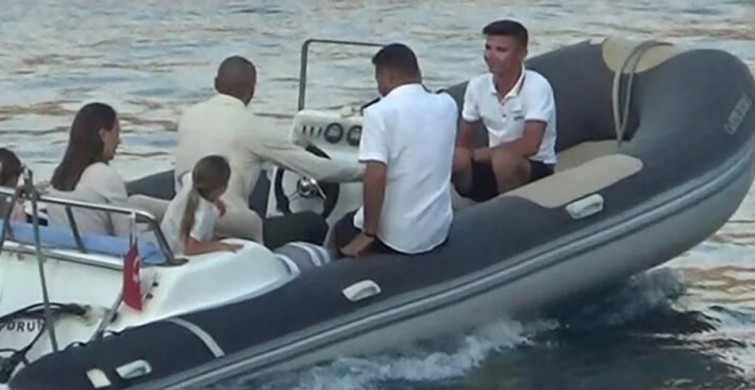 Milli Futbolcu Burak Yılmaz Bodrum'da Tatilde