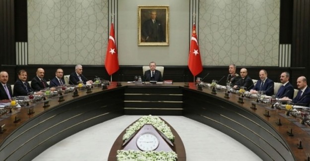 Milli Güvenlik Kurulu Cumhurbaşkanı Erdoğan Başkanlığında Bir Araya Geldi