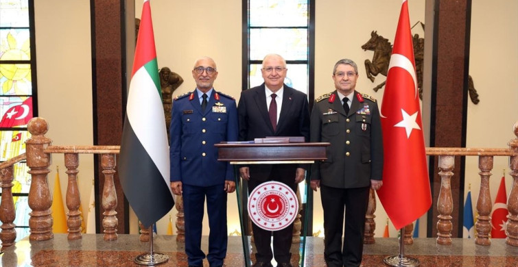 Milli Savunma Bakanı Güler, BAE Genelkurmay Başkanı Al Mazrouei'yi Ağırladı