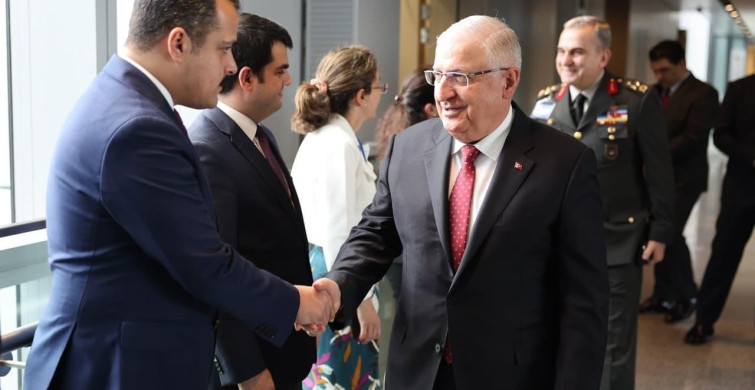 Milli Savunma Bakanı Güler, NATO karargahında temaslarda bulunuyor