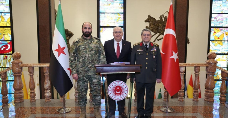 Milli Savunma Bakanı Güler, Suriye Genelkurmay Başkanı'nı Ağırladı