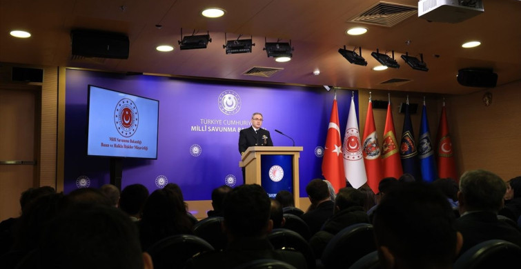 Milli Savunma Bakanlığı'ndan önemli açıklamalar