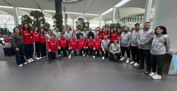 Milli Sporcular Almanya'da Taekwondo Şampiyonasına Katılıyor