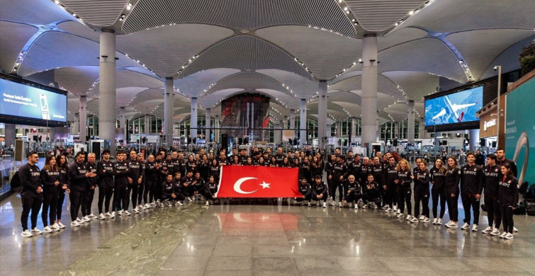 Milli Sporcular Riyad'a Gitti