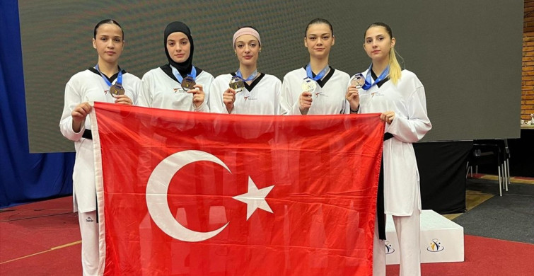 Milli Tekvando Takımından 5 Madalya Daha