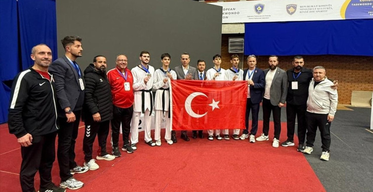 Milli Tekvandocular Avrupa Ümitler Şampiyonası'ndan 4 Madalya ile Döndü