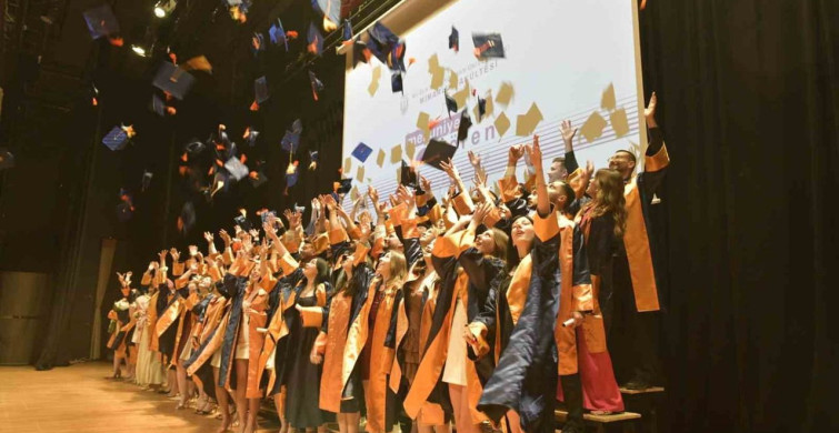 Mimarların mezuniyet coşkusu muğla'da yaşandı