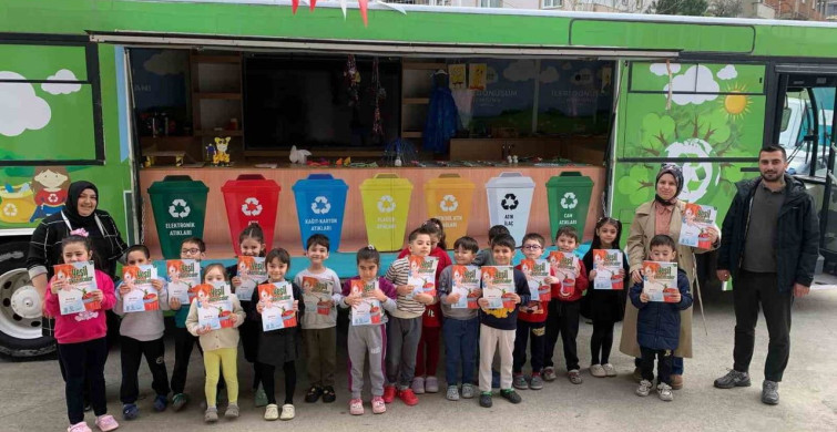 Minik Öğrencilere Sıfır Atık Eğitimi Verildi