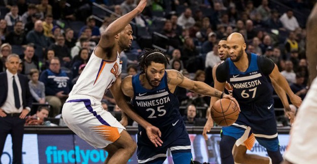 Minnesota, Suns’ı Derrick Rose’un Son Saniye Basketiyle Devirdi!
