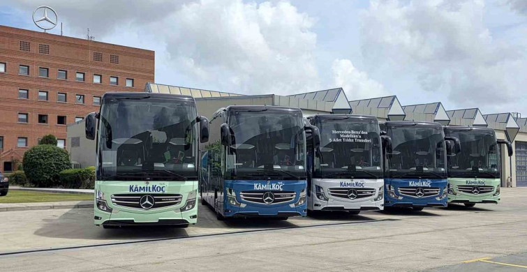 Modelsan, 5 yeni Mercedes Travego otobüsü Kâmil Koç filosuna dahil etti