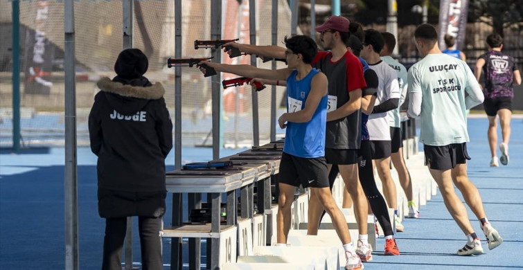 Modern Pentatlon Şampiyonası: Madalyalar Ankara'da Sahiplerini Buldu