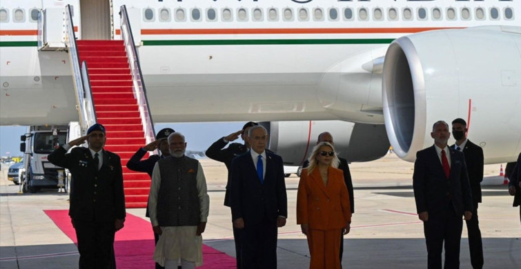 Modi, İsrail'e Resmi Ziyarette Bulundu