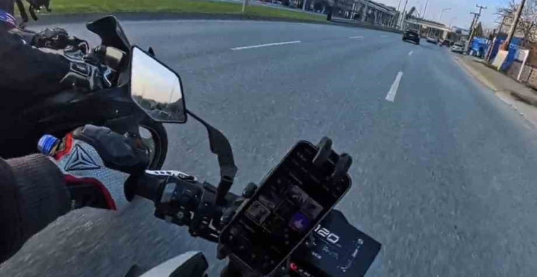 Motosiklet Çarpışması Bursa'da Yaşandı