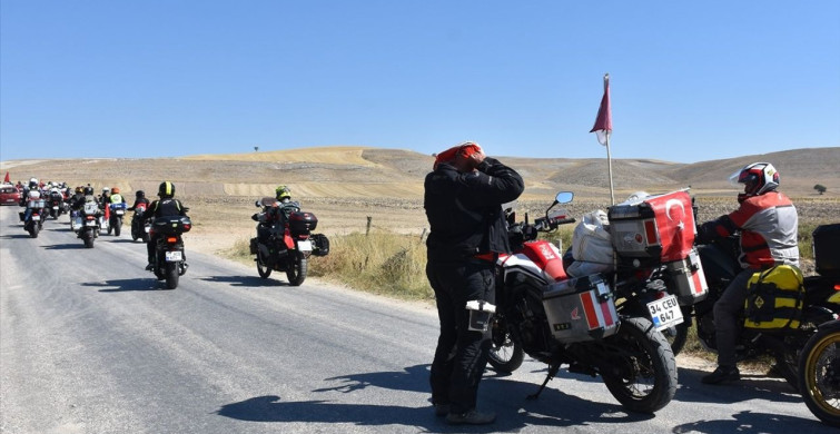 Motosiklet Gönüllüleri Büyük Taarruz'u Anıyor